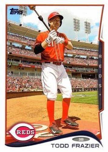 #580b Todd Frazier - Cincinnati Reds - 2014 Topps Baseball