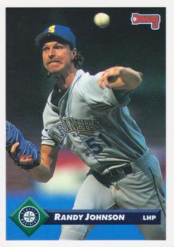 #581 Randy Johnson - Seattle Mariners - 1993 Donruss Baseball