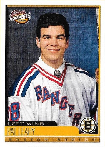 #581 Pat Leahy - New York Rangers - 2003-04 Pacific Complete Hockey