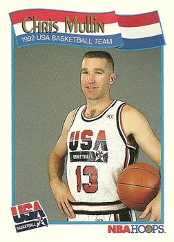 #581 Chris Mullin - USA - 1991-92 Hoops Basketball