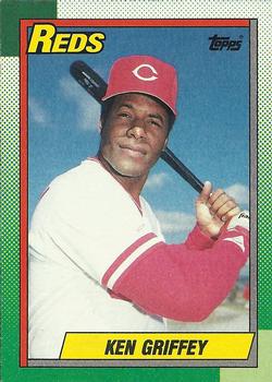 #581 Ken Griffey - Cincinnati Reds - 1990 Topps Baseball