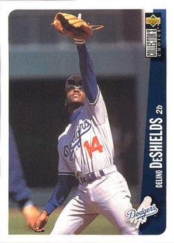 #581 Delino DeShields - Los Angeles Dodgers - 1996 Collector's Choice Baseball