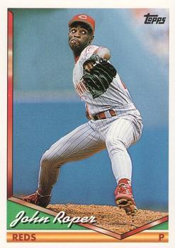 #581 John Roper - Cincinnati Reds - 1994 Topps Baseball