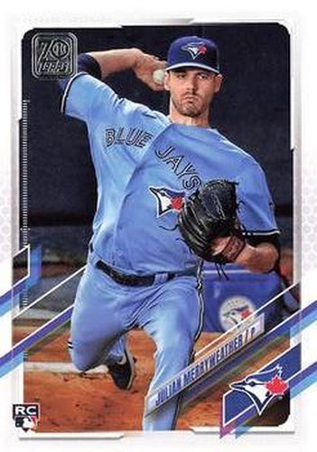 #581 Julian Merryweather - Toronto Blue Jays - 2021 Topps Baseball