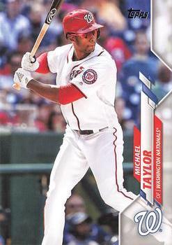 #581 Michael Taylor - Washington Nationals - 2020 Topps Baseball