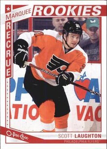#581 Scott Laughton - Philadelphia Flyers - 2013-14 O-Pee-Chee Hockey