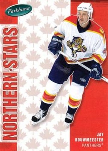 #582 Jay Bouwmeester - Florida Panthers - 2005-06 Parkhurst Hockey