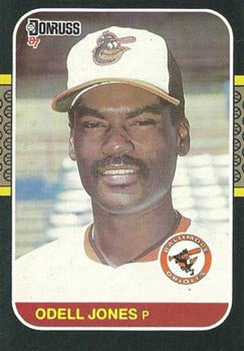 #582 Odell Jones - Baltimore Orioles - 1987 Donruss Baseball