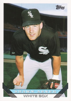 #582 Shawn Abner - Chicago White Sox - 1993 Topps Baseball