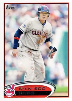 #582 Shin-Soo Choo - Cleveland Indians - 2012 Topps Baseball