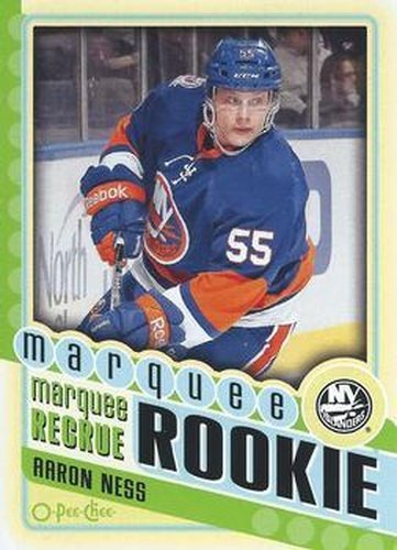 #582 Aaron Ness - New York Islanders - 2012-13 O-Pee-Chee Hockey