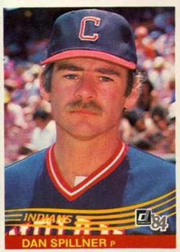 #582 Dan Spillner - Cleveland Indians - 1984 Donruss Baseball