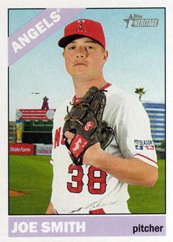 #582 Joe Smith - Los Angeles Angels - 2015 Topps Heritage Baseball