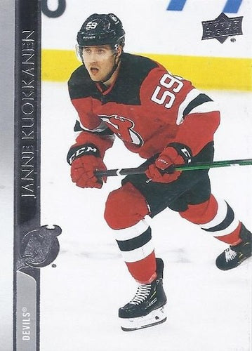 #582 Janne Kuokkanen - New Jersey Devils - 2020-21 Upper Deck Hockey