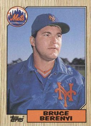 #582 Bruce Berenyi - New York Mets - 1987 Topps Baseball