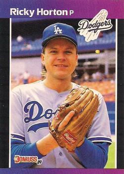 #582 Ricky Horton - Los Angeles Dodgers - 1989 Donruss Baseball