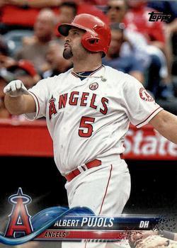 #582 Albert Pujols - Los Angeles Angels - 2018 Topps Baseball