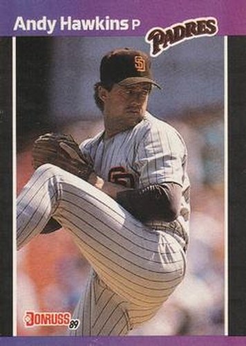 #583 Andy Hawkins - San Diego Padres - 1989 Donruss Baseball