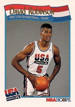 #583 David Robinson - USA - 1991-92 Hoops Basketball