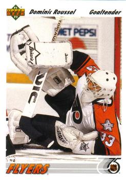 #583 Dominic Roussel - Philadelphia Flyers - 1991-92 Upper Deck Hockey
