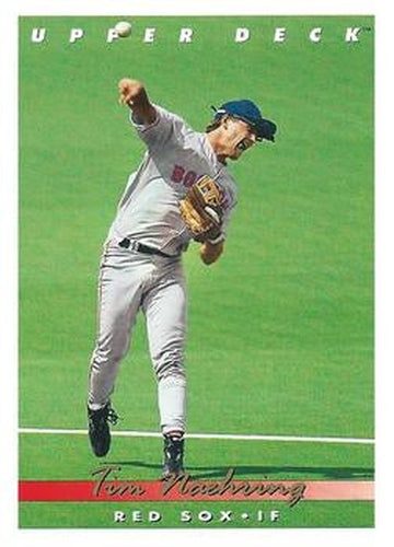 #583 Tim Naehring - Boston Red Sox - 1993 Upper Deck Baseball