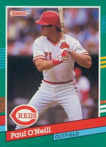 #583 Paul O'Neill - Cincinnati Reds - 1991 Donruss Baseball