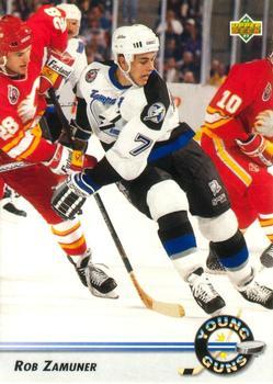 #583 Rob Zamuner - Tampa Bay Lightning - 1992-93 Upper Deck Hockey