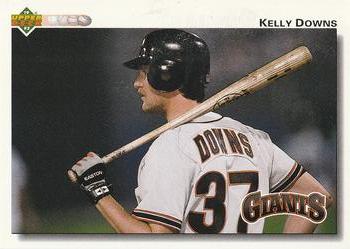#583 Kelly Downs - San Francisco Giants - 1992 Upper Deck Baseball