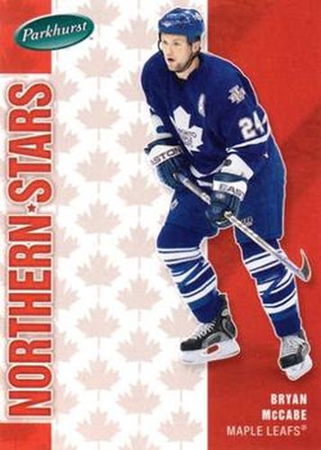 #583 Bryan McCabe - Toronto Maple Leafs - 2005-06 Parkhurst Hockey
