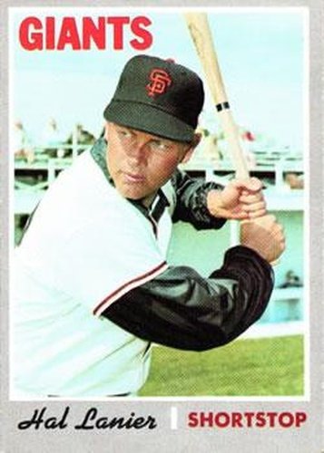 #583 Hal Lanier - San Francisco Giants - 1970 Topps Baseball