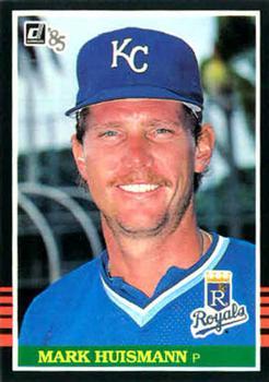 #583 Mark Huismann - Kansas City Royals - 1985 Donruss Baseball