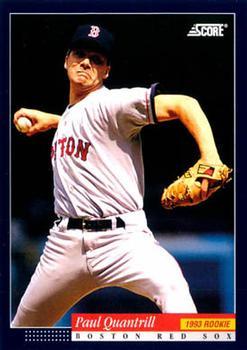 #583 Paul Quantrill - Boston Red Sox -1994 Score Baseball