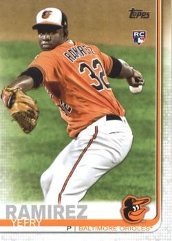 #583 Yefry Ramirez - Baltimore Orioles - 2019 Topps Baseball