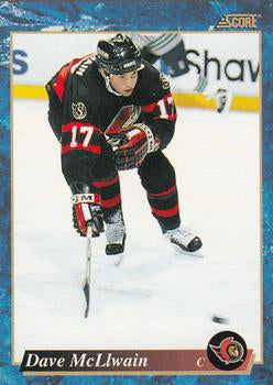 #583 Dave McLlwain - Ottawa Senators - 1993-94 Score Canadian Hockey