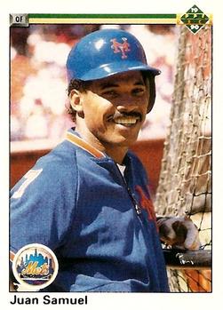 #583 Juan Samuel - New York Mets - 1990 Upper Deck Baseball