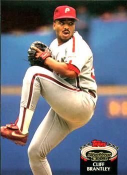 #583 Cliff Brantley - Philadelphia Phillies - 1992 Stadium Club Baseball