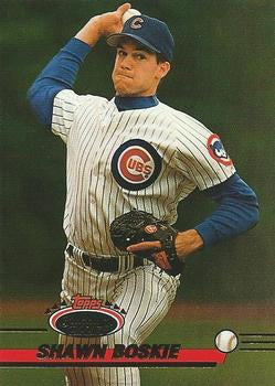 #583 Shawn Boskie - Chicago Cubs - 1993 Stadium Club Baseball