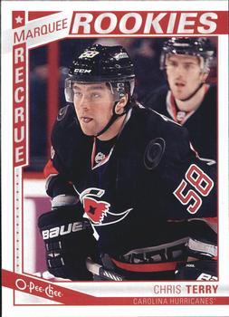 #584 Chris Terry - Carolina Hurricanes - 2013-14 O-Pee-Chee Hockey