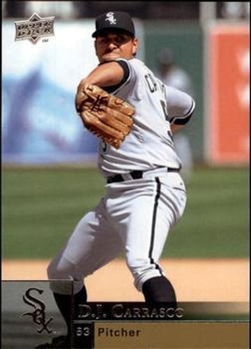 #584 D.J. Carrasco - Chicago White Sox - 2009 Upper Deck Baseball