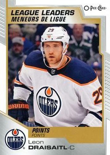#584 Leon Draisaitl - Edmonton Oilers - 2020-21 O-Pee-Chee Hockey