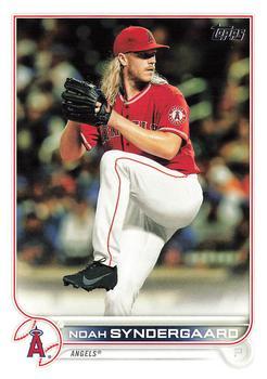 #584 Noah Syndergaard - Los Angeles Angels - 2022 Topps Baseball