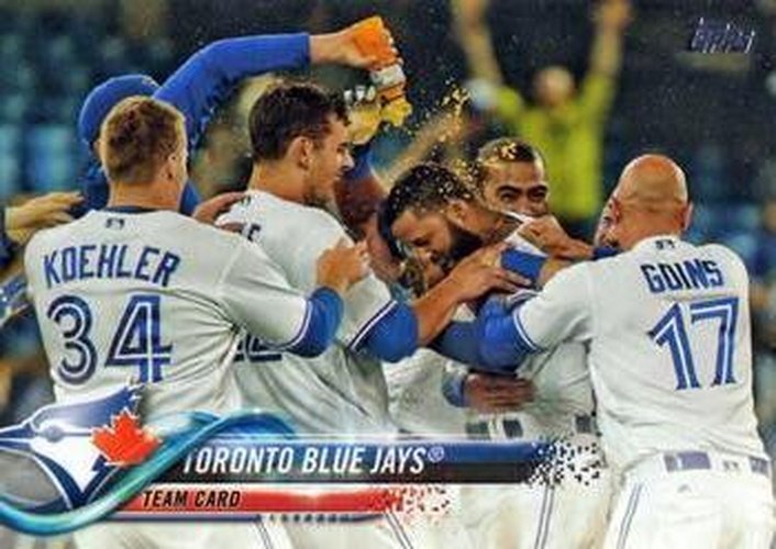 #584 Toronto Blue Jays - Toronto Blue Jays - 2018 Topps Baseball