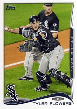 #584 Tyler Flowers - Chicago White Sox - 2014 Topps Baseball