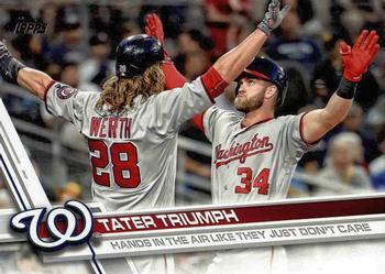 #584 Tater Triumph - Washington Nationals - 2017 Topps Baseball