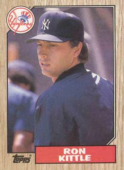 #584 Ron Kittle - New York Yankees - 1987 Topps Baseball