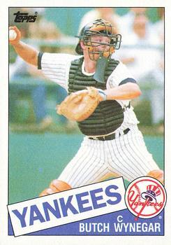 #585 Butch Wynegar - New York Yankees - 1985 Topps Baseball