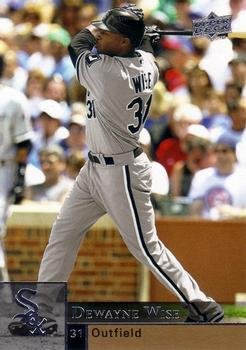 #585 Dewayne Wise - Chicago White Sox - 2009 Upper Deck Baseball