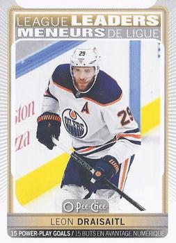 #585 Leon Draisaitl - Edmonton Oilers - 2021-22 O-Pee-Chee Hockey