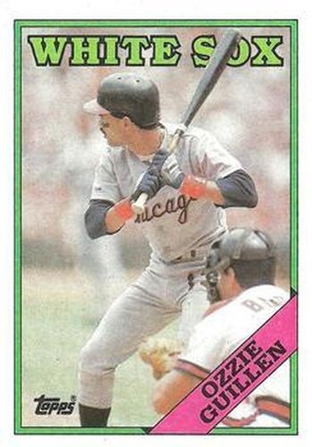 #585 Ozzie Guillen - Chicago White Sox - 1988 Topps Baseball