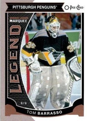 #585 Tom Barrasso - Pittsburgh Penguins - 2015-16 O-Pee-Chee Hockey